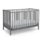 Delta Children Heartland 4-in-1 Convertible Crib, Grey, #555140-026