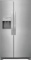Frigidaire - 25.6 Cu. Ft. Side-by-Side Refrigerator - Stainless steel