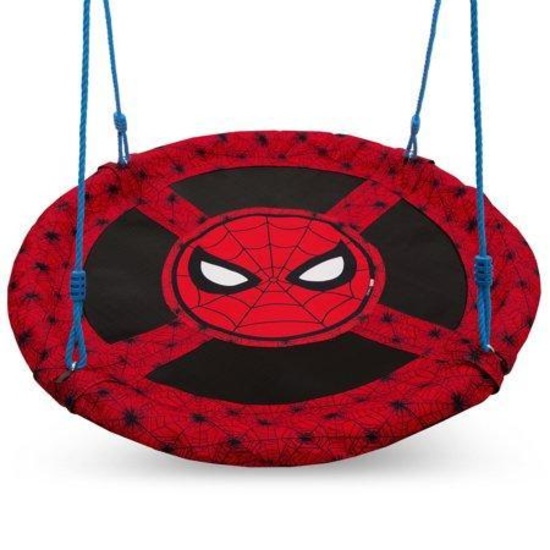 Marvel Spider-Man 40-inch Saucer Swing ? Includes Hardware for Swing Set or Tree Attachment