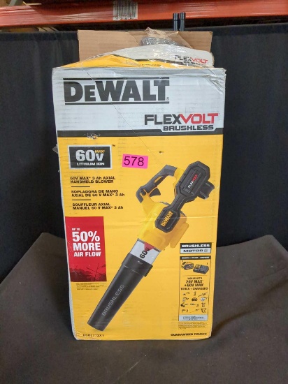DeWalt FlexVolt Brushless 60V Max 3Ah Axial Handheld Blower