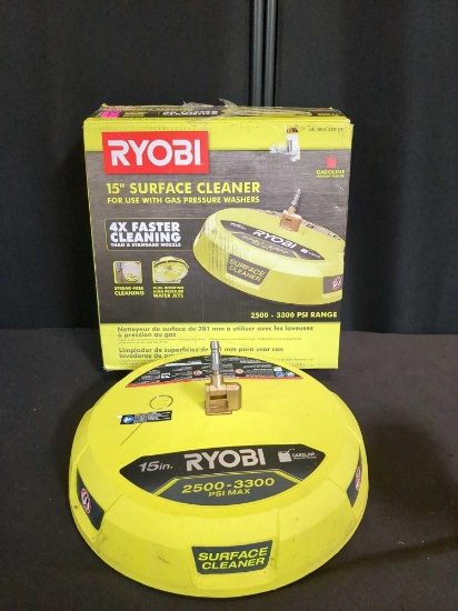 Ryobi 15" Surface Cleaner (Works w/ Gasoline Powered Pressure Washers