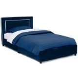 Delta Children Upholstered Twin Bed, #BB81435GN-999