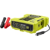 RYOBI ONE+ 18V 800-Watt Max 12V Automotive Power Inverter with Dual USB Ports, #RYi8030A