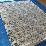 Henley Area Rug , Flora Blue 8 x 10