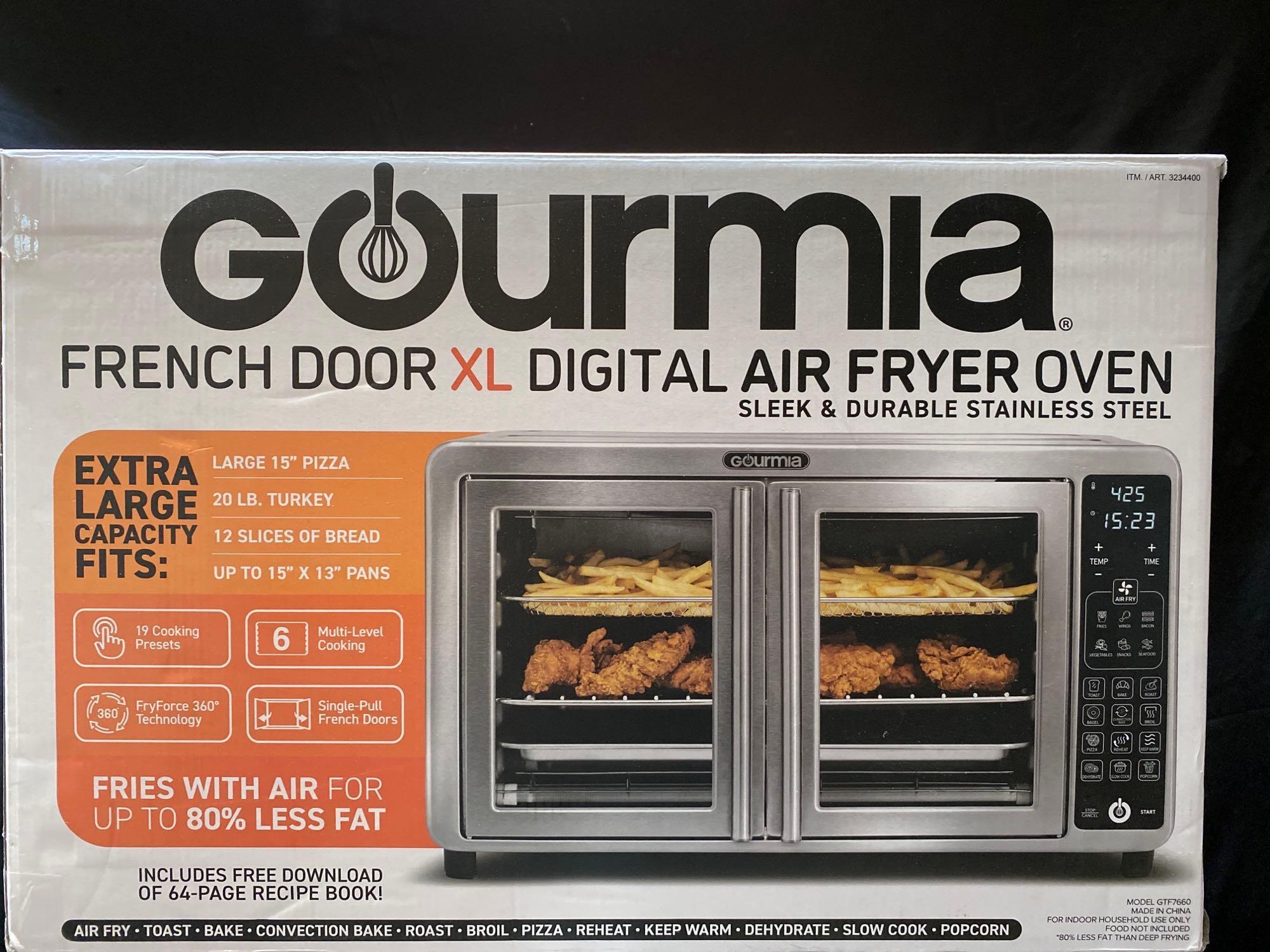 Gourmia French Door XL Digital Air Fryer Oven Review 