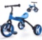 XIAPIA 4 in 1 Tricycle for Toddler Age 2-5, Folding Toddler Tricycle