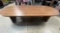 Wooden large Oval Conference Table 10ft x 4ft