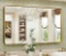TokeShimi Gold Bathroom Mirror for Wall 48 x 30