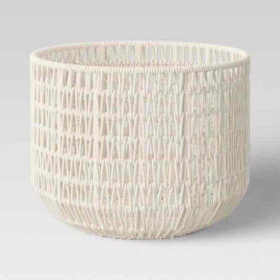 TARGET 18" x 14" Rope Basket Cream - Project 62