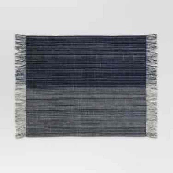 TARGET Cotton Striped Placemat Blue - Threshold