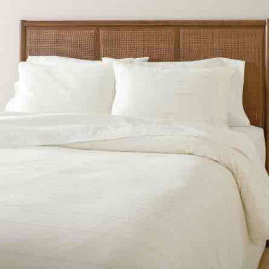 TARGET HEARTH & HAND For FULL QUEEN Thin Stripe Duvet Cover Set