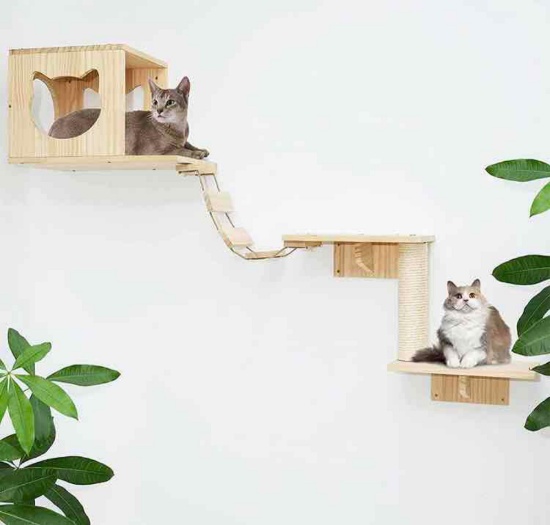 Cat Shelves and Perches for Wall, Cat Wall Shelves
