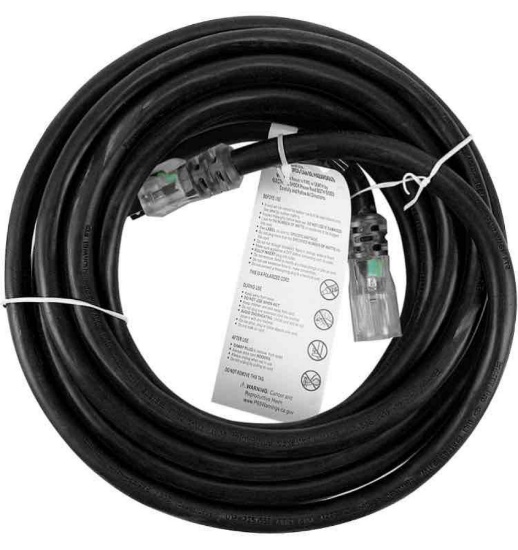 EP 50 Ft Lighted Outdoor Extension Cord