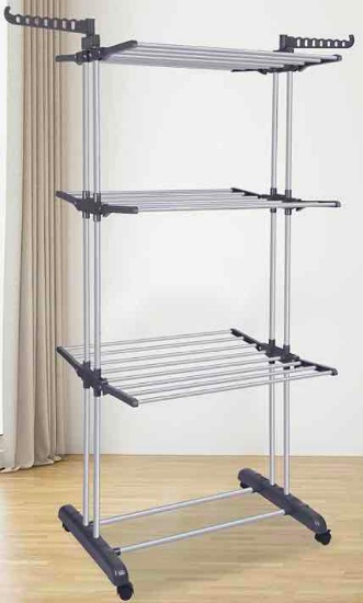 Bigzzia Clothes Drying Rack Folding (broken parts of the product)