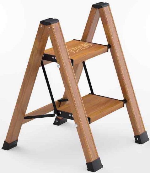 2 Step Ladder Folding Step Stool