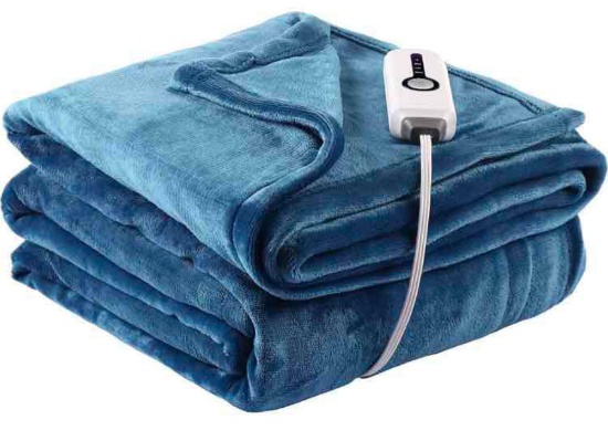 Electric Heated Throw Blanket Full Size