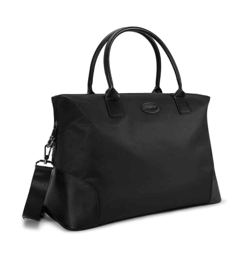 COSUSI Duffle Bag Weekender Bag Nylon Overnight Bag Travel Tote Carry On Bag with Trolley Sleeve for