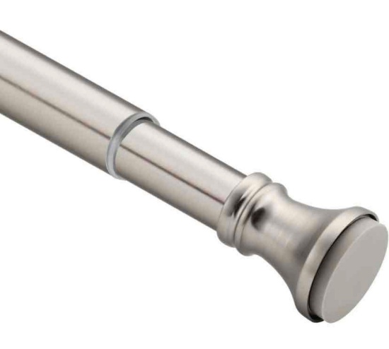 Amazer Spring Tension Shower Curtain Rod, 42-72 Inches