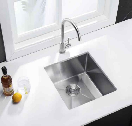MELANSTAR Stainless Steel Single Bowl Outdoor Bar Sink