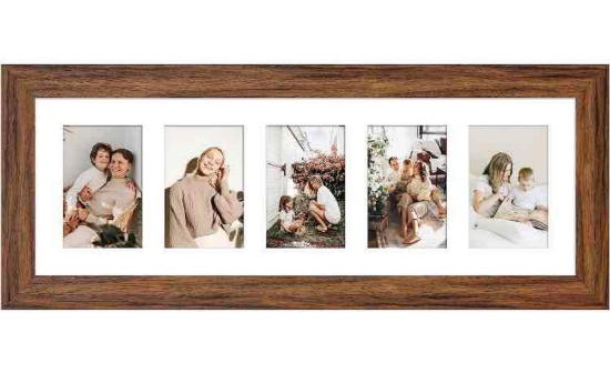 Gaevuian 8x24 Picture Frame Display 5 opening