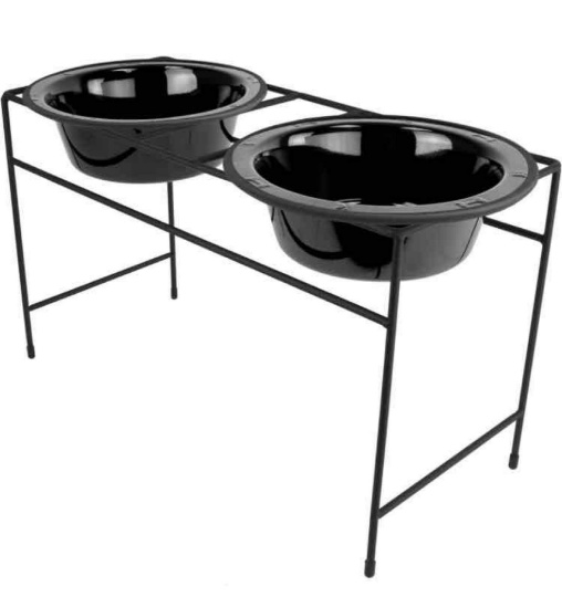 Platinum Pets Double Diner, Stainless Steel Dog Bowls
