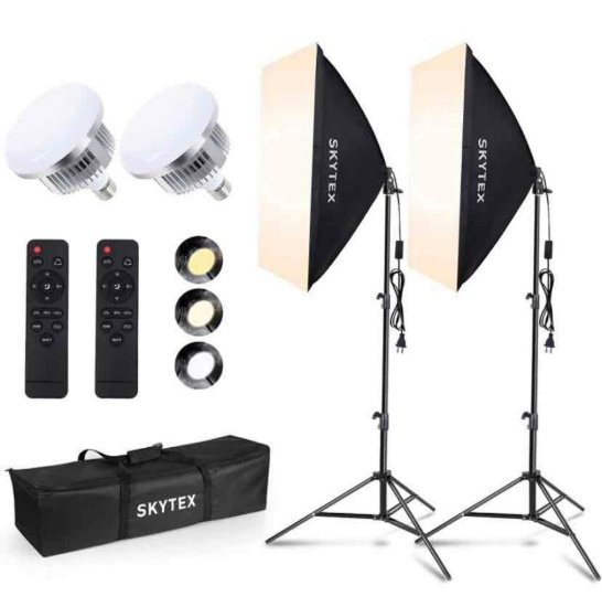 skytex Continuous Photography Lighting Kit