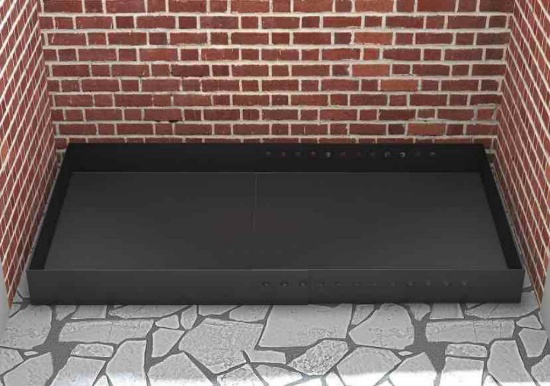 Adjustable Fireplace Tray