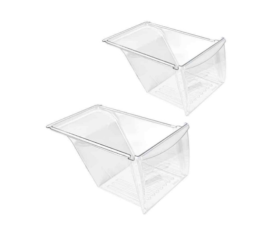 Crisper Bins Drawers Replacement for Frigidaire Kenmore,Crosley,White Westinghouse Refrigerator