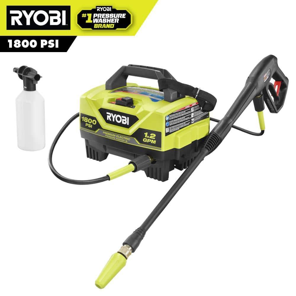 Ryobi Electric Pressure Washer Losing Pressure
