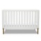 Delta Children Hendrix 4-in-1 Convertible Crib - Bianca White/ Bronze #W114130-186