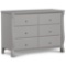 Delta Children 6-Drawer Dresser, Grey, #70816-026
