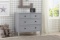 Delta Children Epic 3-Drawer Engineered Wood And Metal Dresser In Bianca White