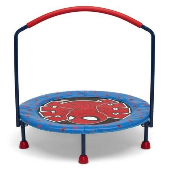 Spider-Man 3-Foot Trampoline for Toddler & Kids by Delta Children, #TY86565SM-1163