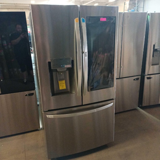 LG LFXS28596S 36 Inch Smart French Door-in-Door Refrigerator InstaView 28 cu. ft