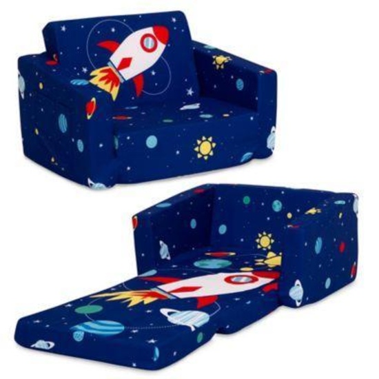 Delta Children Cozee Flip-Out Chair - Space