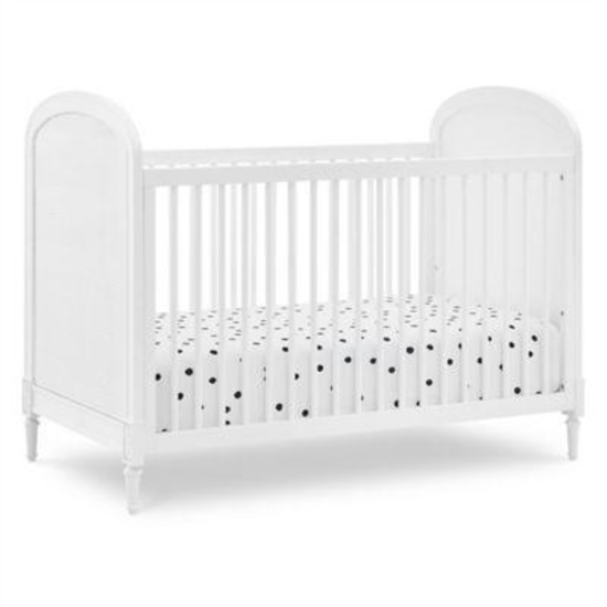 Delta Children Madeline 4-in-1 Convertible Crib - Bianca White, #W134130-130