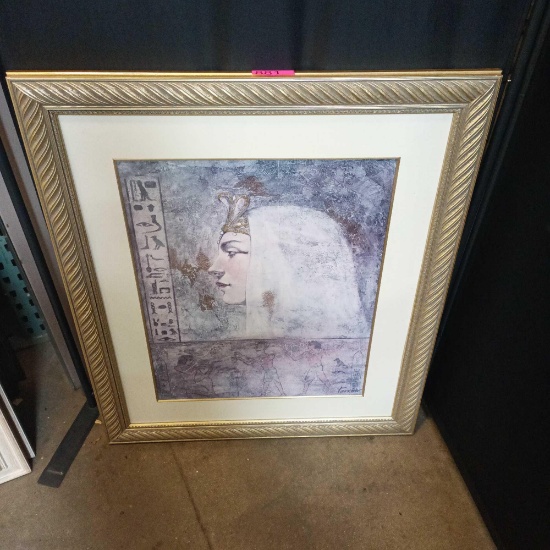 Framed Egyptian Art 36in x 30in