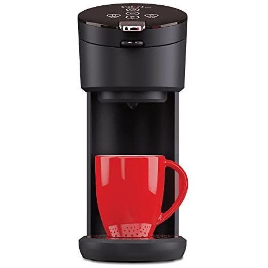 INSTANT Solo Single Cup Charcoal Drip Coffee Maker w/ 40 Oz Water Tank Capacity, Grey, #140-6012-01
