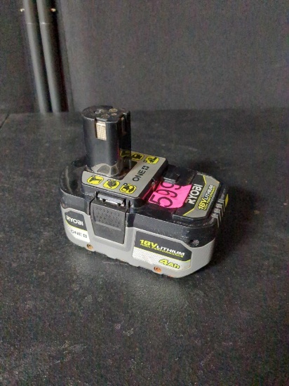 Ryobi 18V lithium high performance 4Ah battery