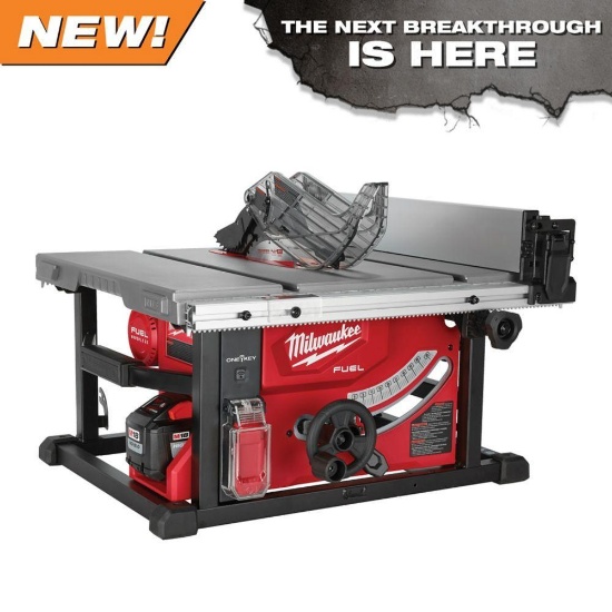 Milwaukee 18V M18 FUEL ONE-KEY Lithium-Ion 8-1/4" Brushless Cordless Table Saw Kit