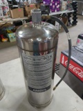 Ansul Cylinder R-102 3Gallon Tank (filled)