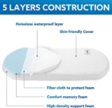 Oval Bassinet Pad 17
