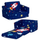 Delta Children Cozee Flip-Out Chair - Space