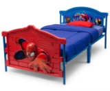 Twin Marvel Spider-Man Plastic 3D Bed - Delta Children, #BB86658SM