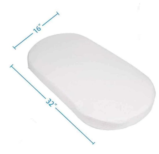 Delta Children Oval Bassinet Pad