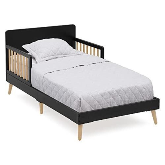 Delta Children Toddler Bed, Midnight w/ Natural, #W103240-1372