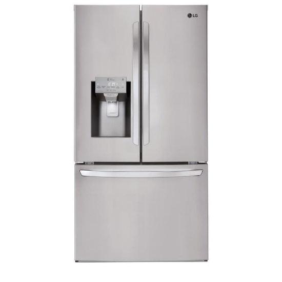 LG 25 Cu. Ft. Stainless Steel Smart French Door Refrigerator