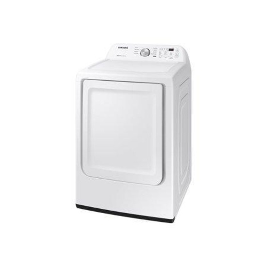 Samsung 7.2 Cu. Ft. Vented Top Load Not Stackable Gas Dryer in White with Moisture Sensor