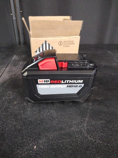 Milwaukee M18 Red Lithium High Output HD12.0 Battery