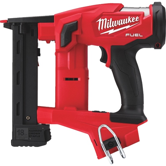 Milwaukee 18-Gauge 1-1/2" X 1/4" Narrow Crown Cordless M18 FUEL Stapler (Tool Only)